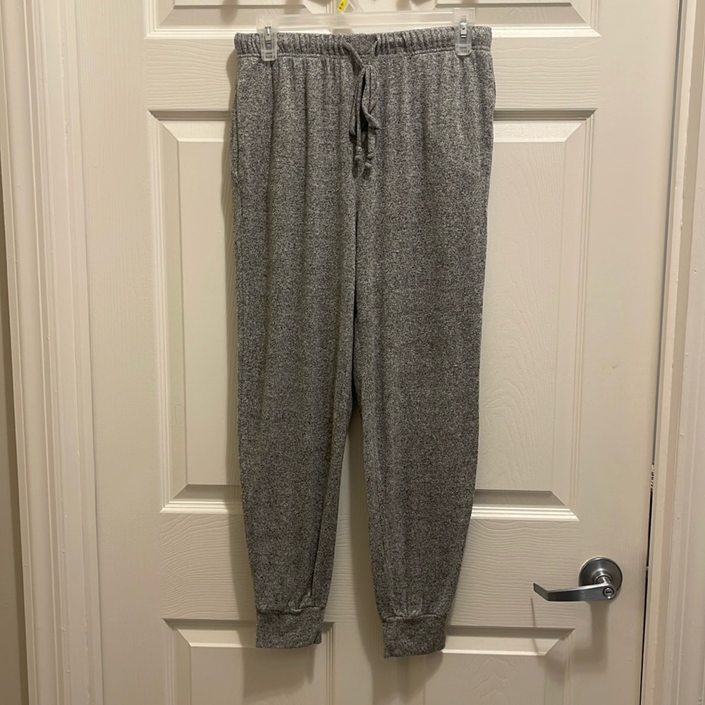 aerie Gray Cozy Jogger Pants